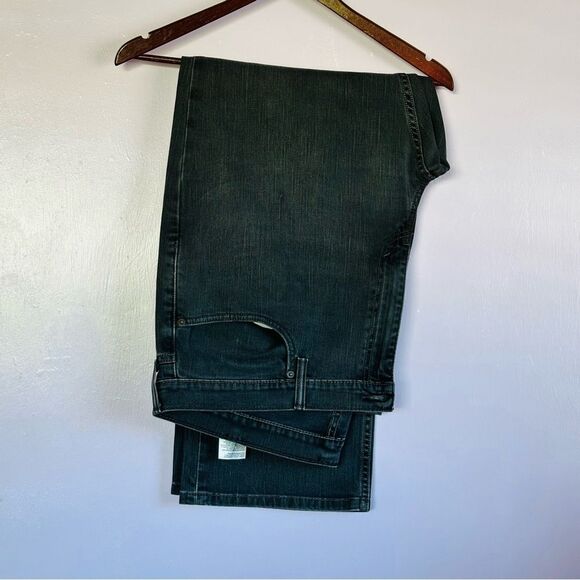 Men's Levi’s Black Jeans Sz 42 X 30 - Picture 1 of 6